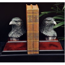 Bookends Eagle Bronzed Patina gift book self new  Bey-Berk   332711662702